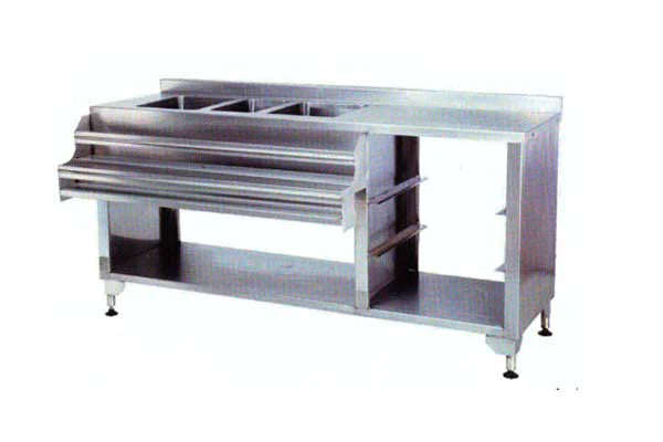 Jockey Station 1800mm - Stainless Steel
