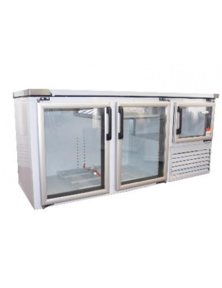 Underbar Fridge 2.5 Door - Swing Glass Doors
