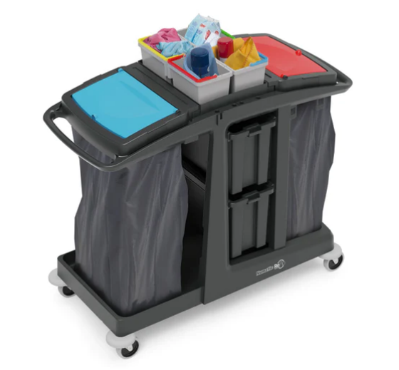 Numatic EM6 Janitorial Trolley