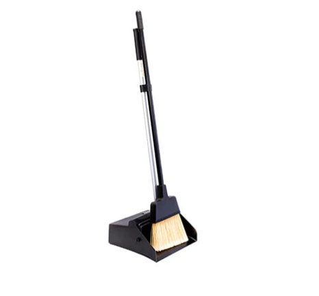 Arrow Long Handle Plastic Scoop with Broom
