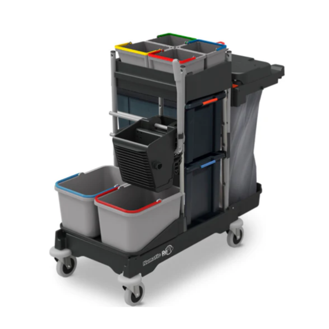 Numatic Janitorial Trolley - 2x17L 570 x 1325 x 1115mm