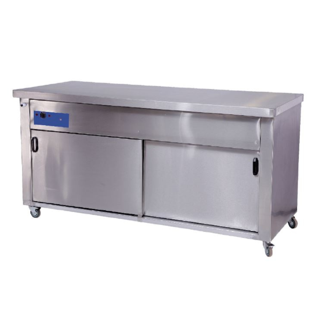 Service Counter With Heated Doors - 2300x700x900mm