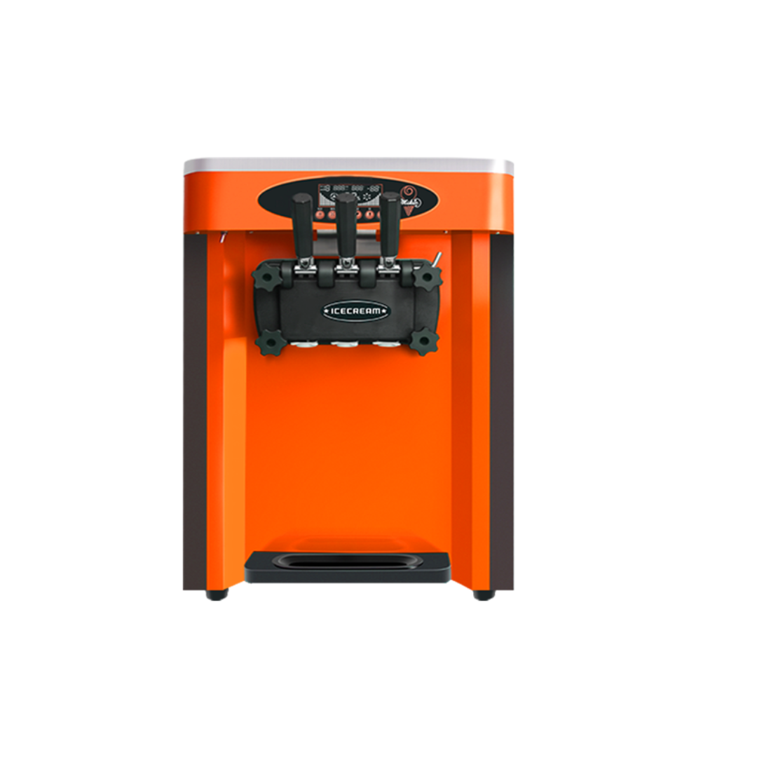 Ice Cream Machine Table Model - Orange