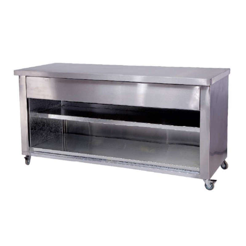 Service Counter Neutral Without Doors - 1700x700x900mm