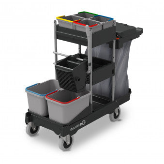 Numatic Janitorial Trolley - 570 x 1325 x 1190mm