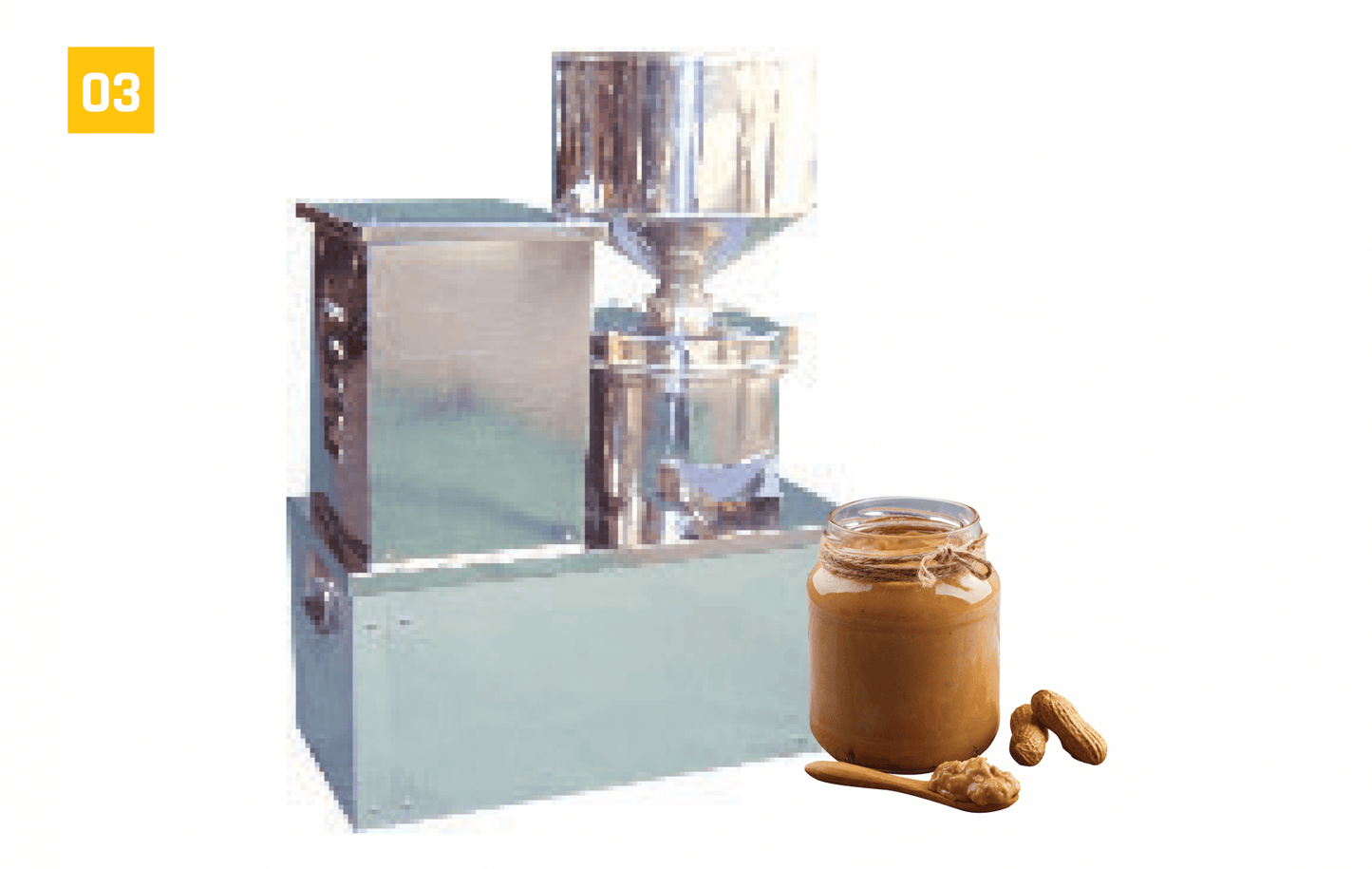 Peanut Butter Machine - Electric - 45kgs/per/hr