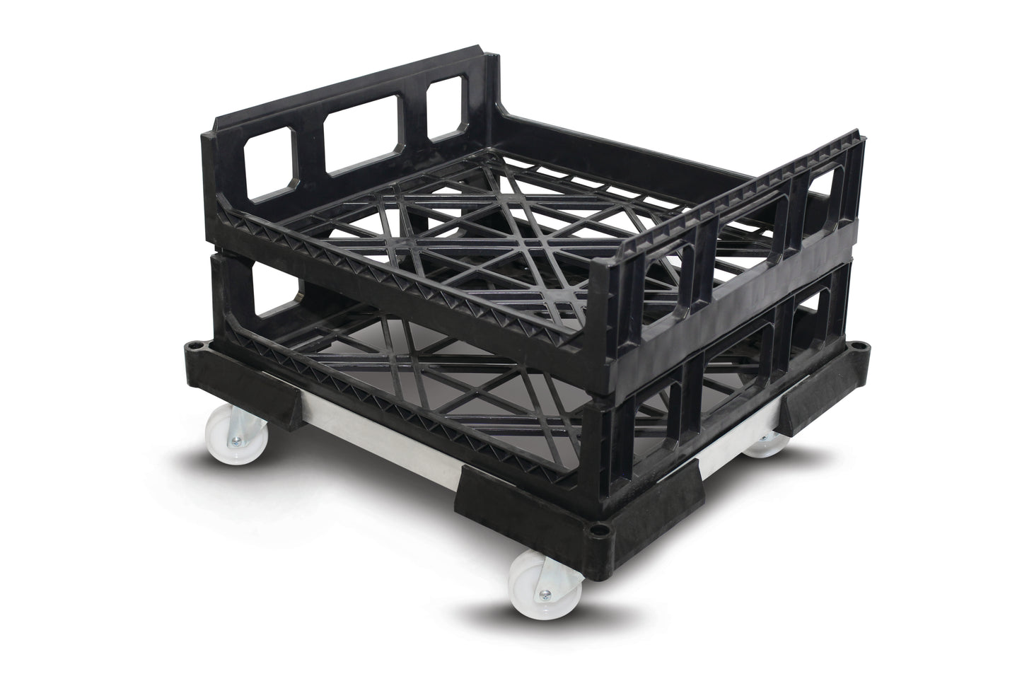 Aluminium Bread Crate Dolly - CRATES NOT INCLUDED