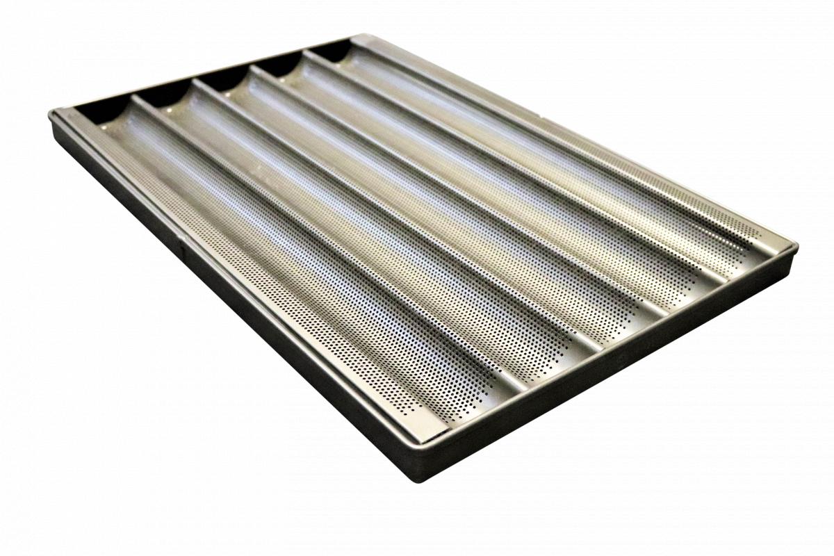 5 Fluted Baguette Tray 400 x 600mm