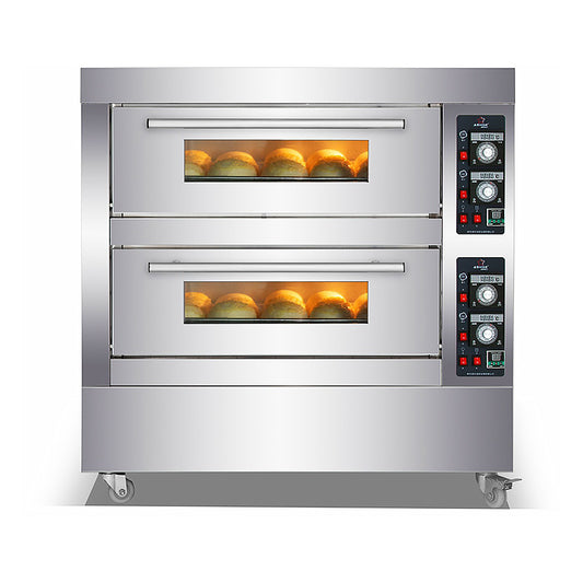 OMEGA Double Deck Electric Oven - 6 Tray