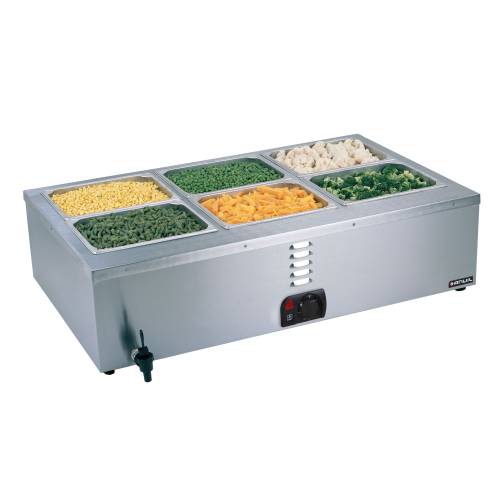 Anvil - Tabletop Bain Marie- 3 Division