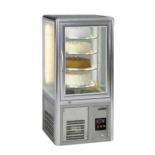 Cake Dislay Fridge – Rotating Shelves -Table Top