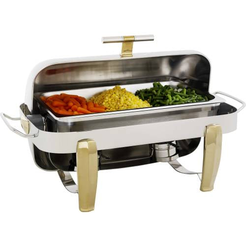 Chafing Dish Delux-Rolltop Rectangular - 7.5Lt