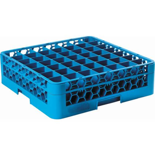 Blue Glass Rack with 49 Compartment