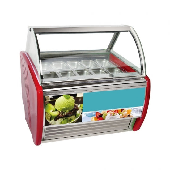 Ice Cream Scoop Display Fridge