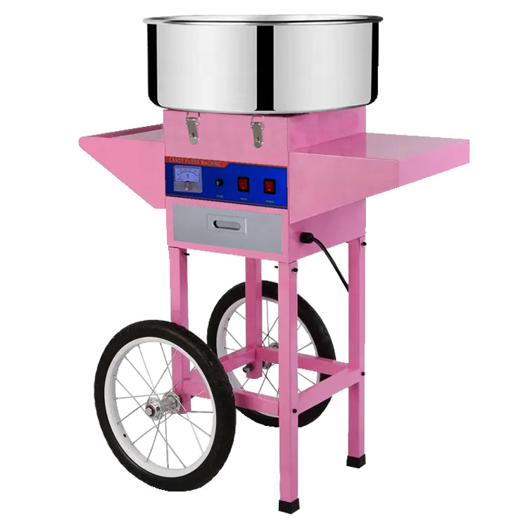 Candy Floss Machine on Cart 520mm