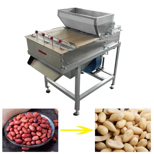 Peanut de - Skinner (Dry type) - Electric - 260kg/per/hr