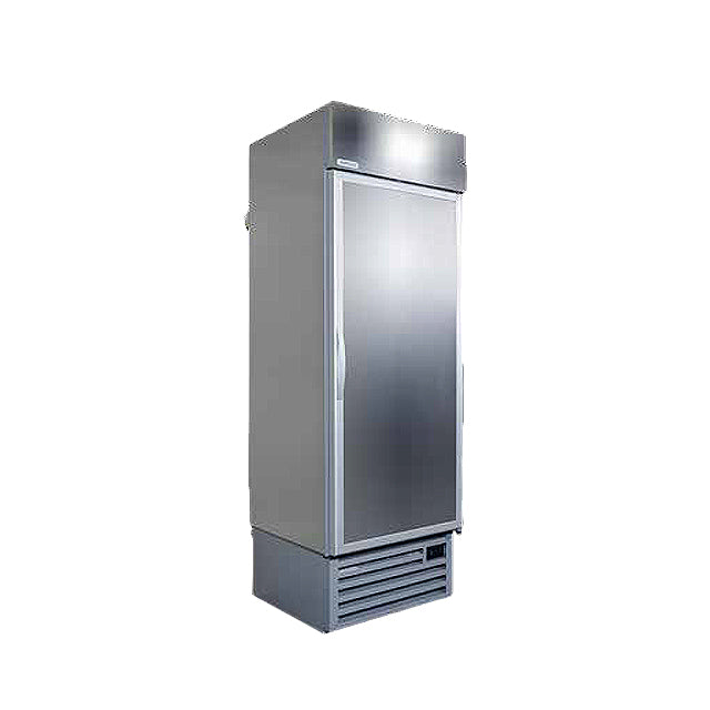 Upright Freezer Single Solid S/Steel - Hinged Door - 422Lt