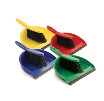 Colour Coded Dustpan and Brush