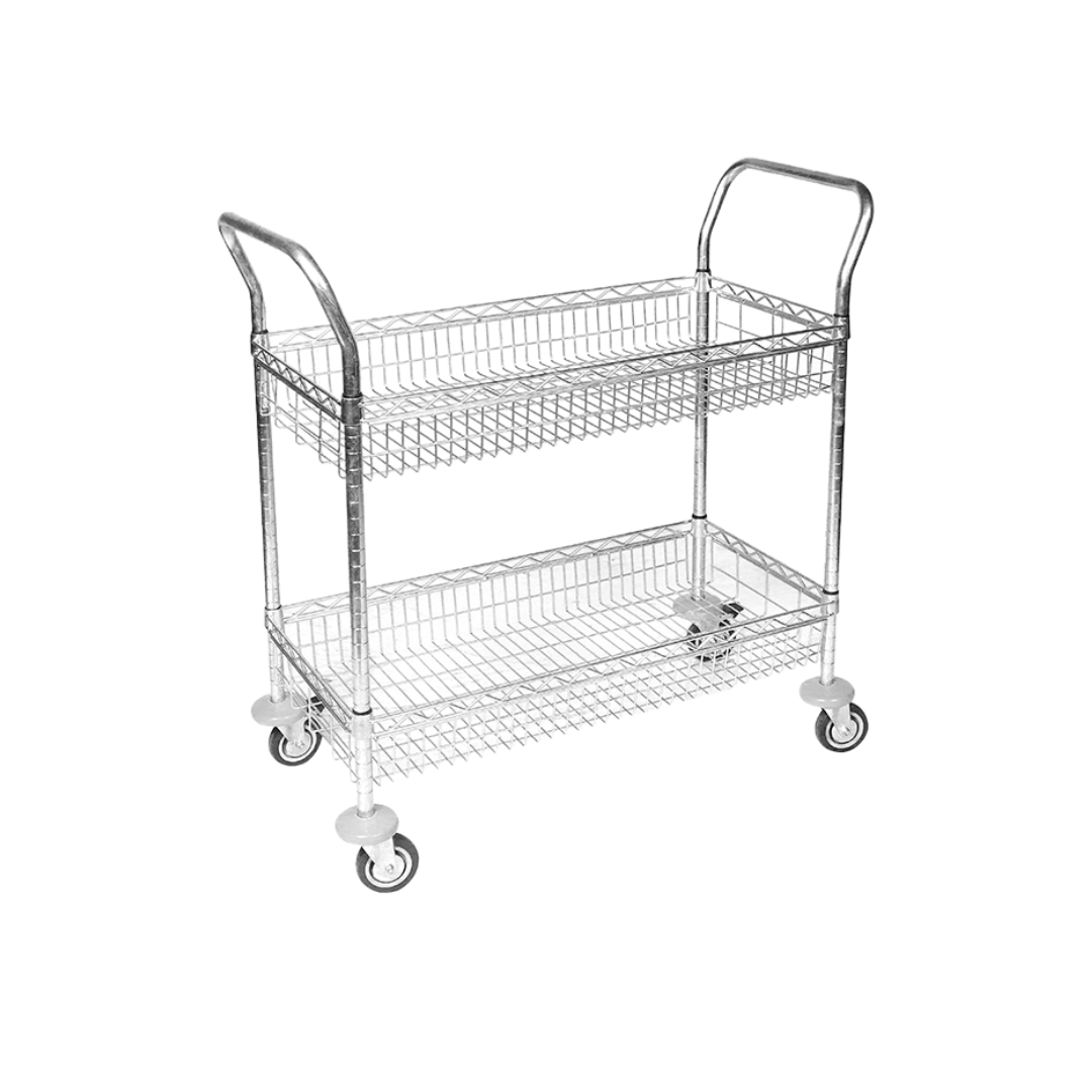 Basket Trolley - 2 Tier