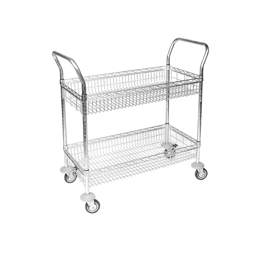 Basket Trolley - 2 Tier