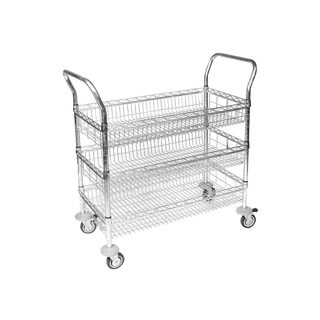 Basket Trolley - 3 Tier