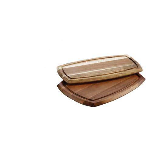 Wooden Serving Board Reversible 180 x 360 x 20mm