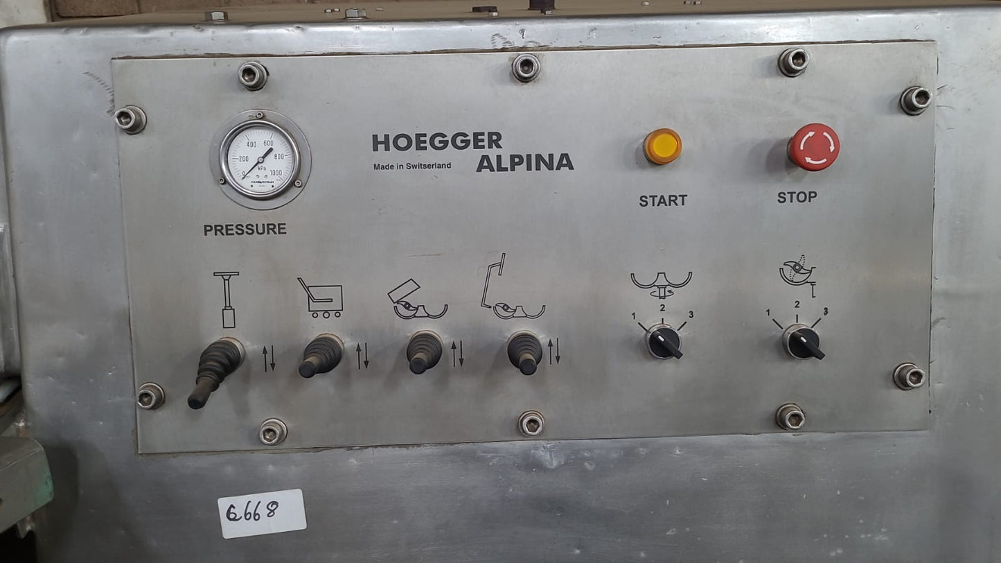 Refurbished 500 Lt Bowl Cutter - Alpina