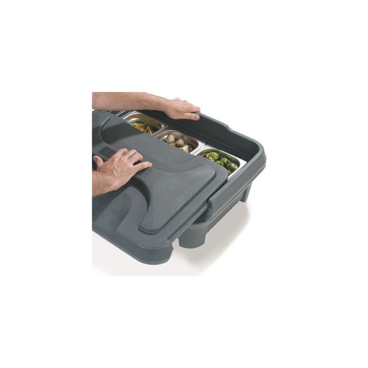 Food Server Top Loader – 150mm - Brown