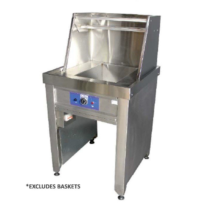 Hotel Model Fryer 380V - Floor Standing - 1X20 Liter Fryer (6Kw Per Pan)