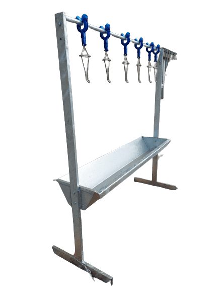 Eviscerating Rail with Trough - 1.3m