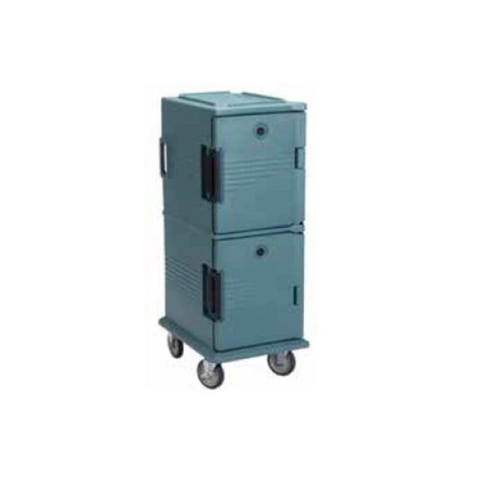 UPC Front Loader (Slate Blue) - 2 Compartment With Wheels - 520(W) x 690(D) x 1370(H)mm