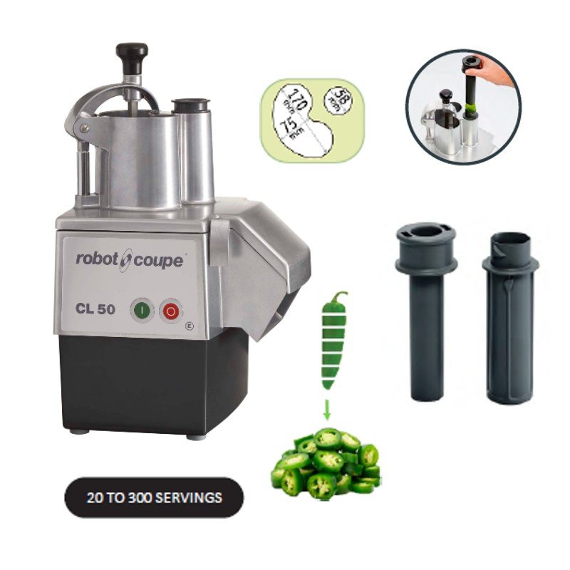 Veg Prep Machine - Cl50 - (300 Servings) – CES