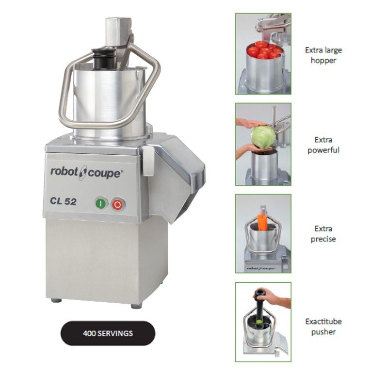 Veg Prep Machine - Cl52E - (400 Servings)