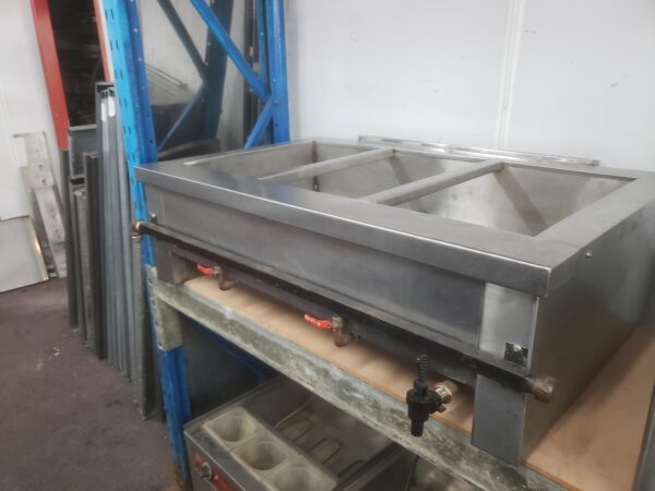 Bain Marie – Gas operated 3 division (Used)