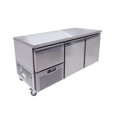 Underbar Fridge 2.5 Door - Swing S/Steel Solid Doors