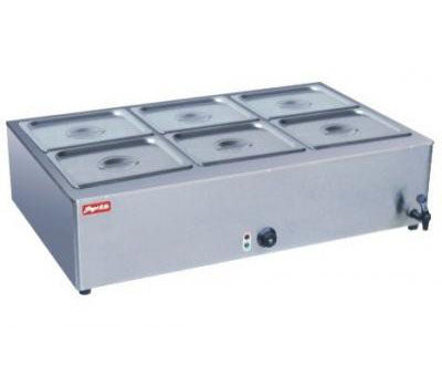 GCE - Bain Marie Table Model- 3 Division