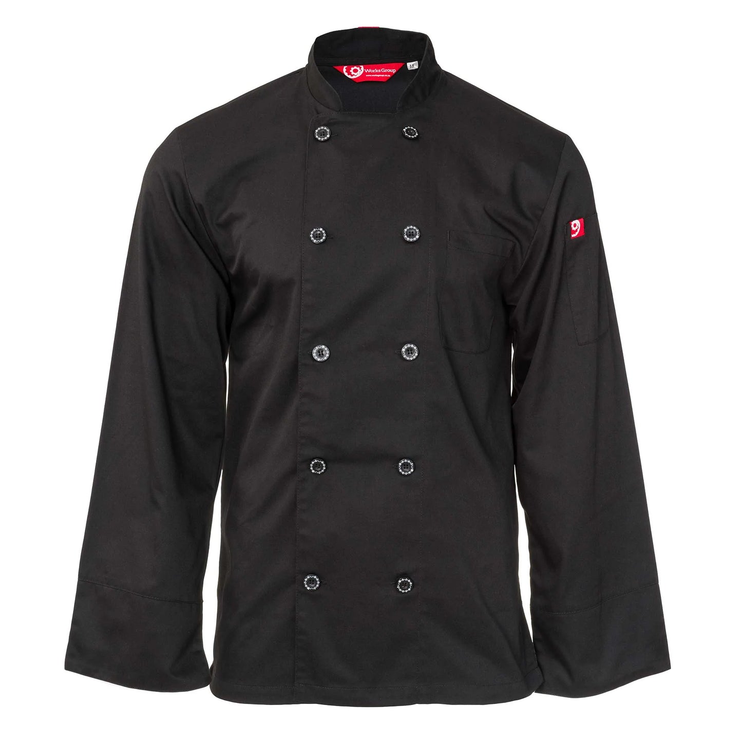 Long Sleeve Double-Breasted Chef Jacket