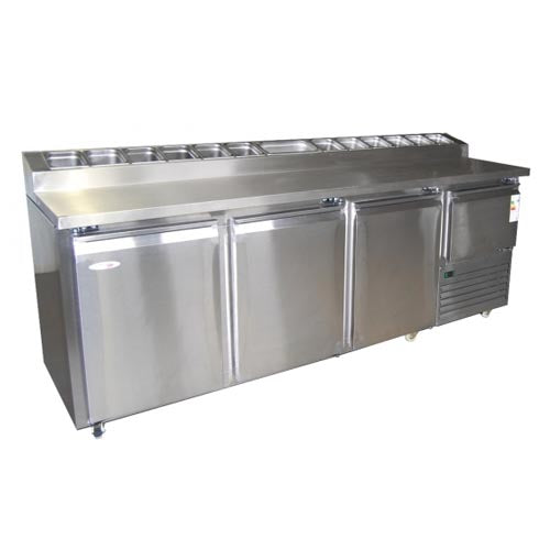 Pizza Top UnderBar 3.5 Door -Solid Swing Doors