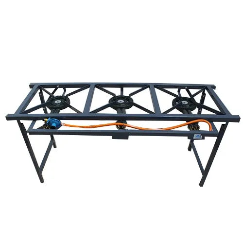 Boiling Table - 3 Burner Gas