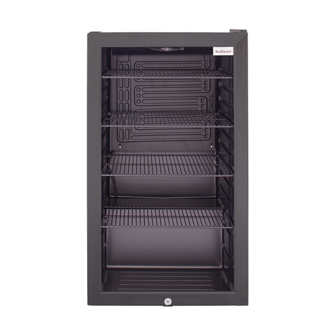 Single Swing Door Under Counter Beverage Cooler - 98Lt