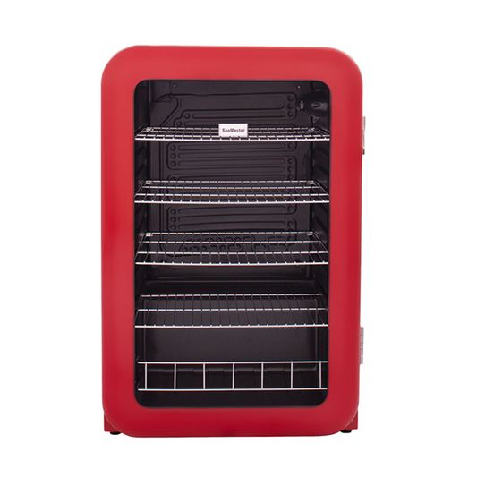 Single Swing Door Under Counter Beverage Cooler Red - 115Lt