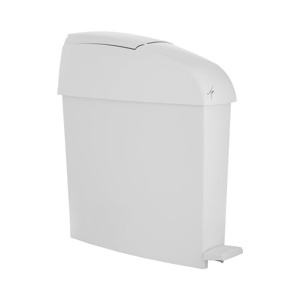 12L Sanitary Bin – Pedal Operated - White