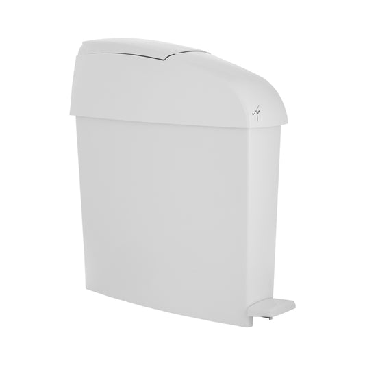 12L Sanitary Bin – Pedal Operated - White