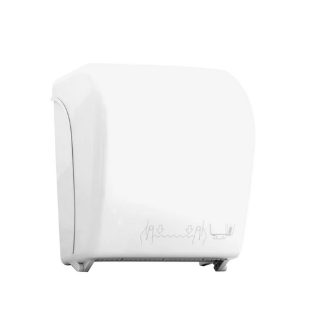 Phoenix White Autocut Manual Paper Towel Dispenser