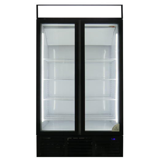 Double Hinged Frosted Upright Freezer 755 Lt