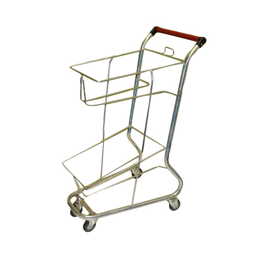 Double basket trolley