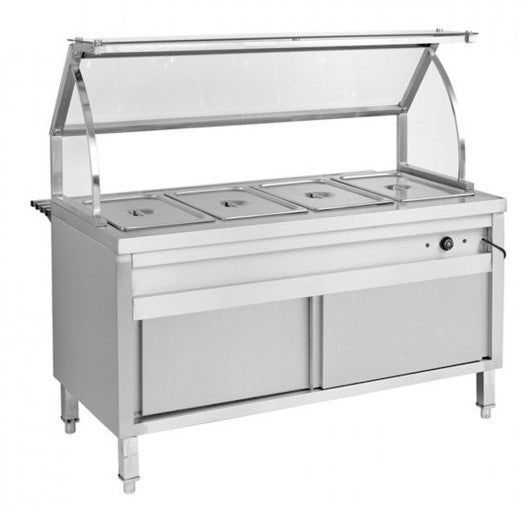 Bain Marie 6 Division -Floor Standing