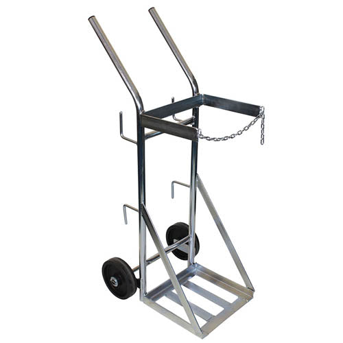 Double Gas Bottle Trolley